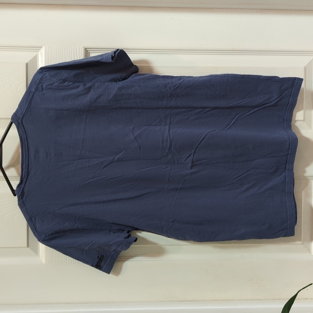 Hollister Men's Cotton Short Sleeve Tech Logo 70's Court side Ringer - Picture 5 of 8
